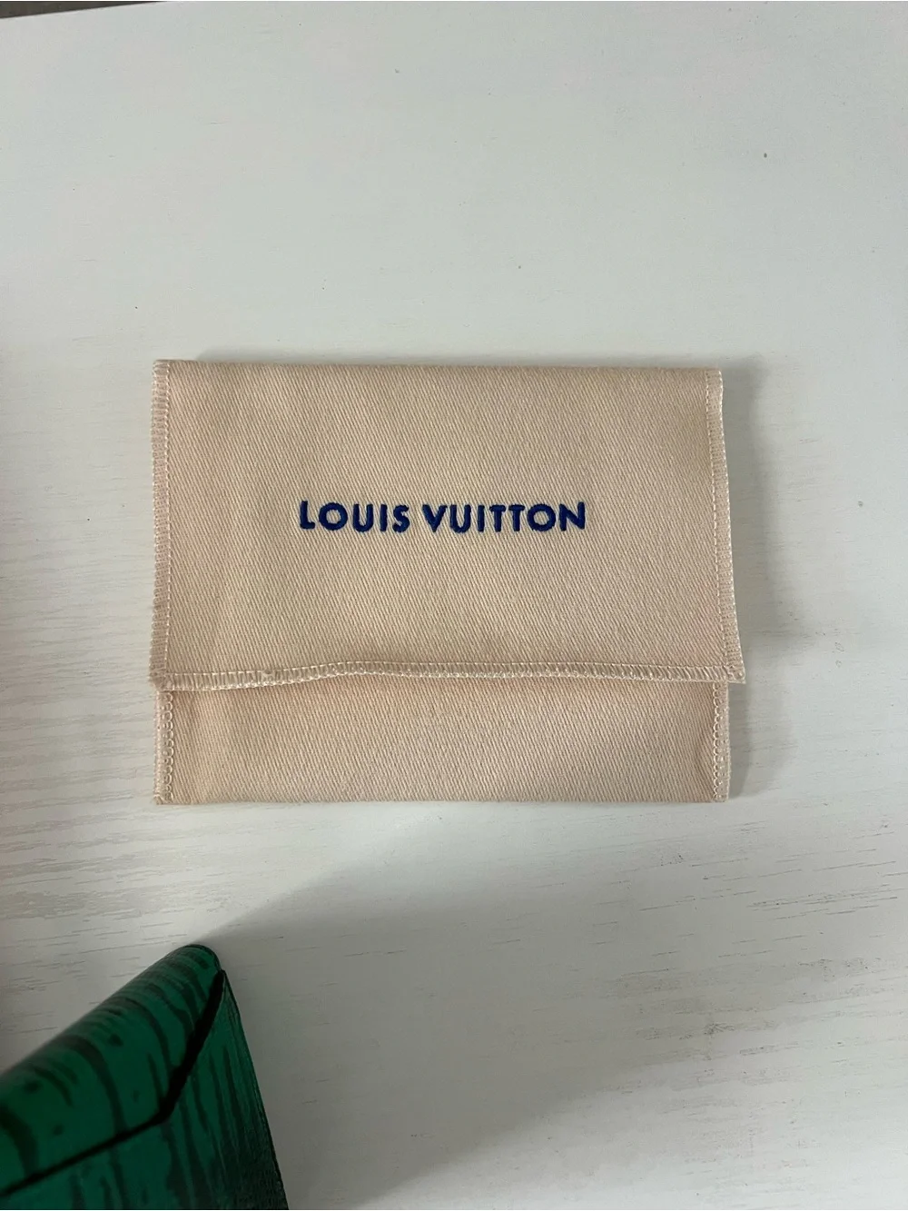 Louis Vuitton Exotic Lizard Green & Black leather Pocket Organizer Mens Wallet